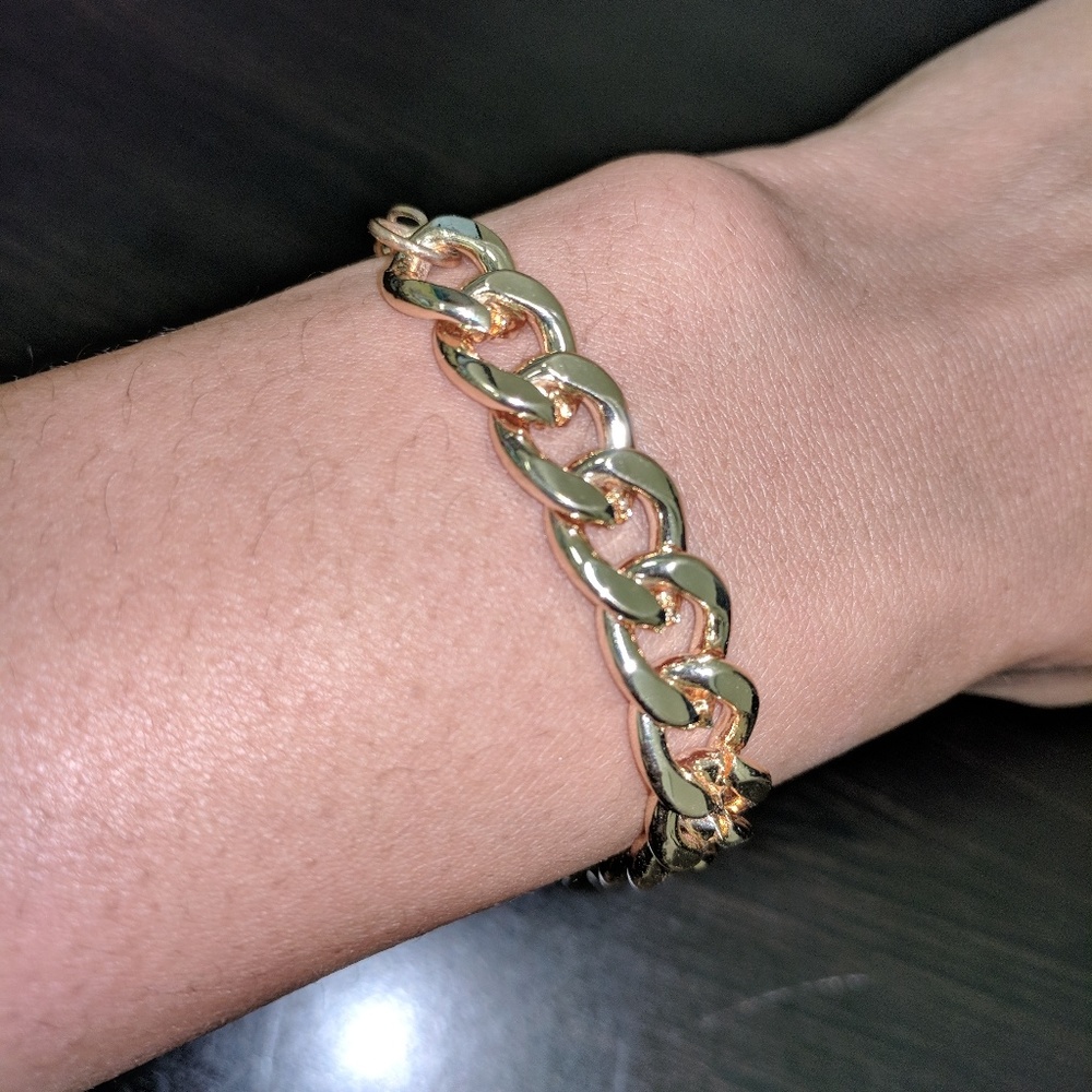 Gold Plated chain bracelet